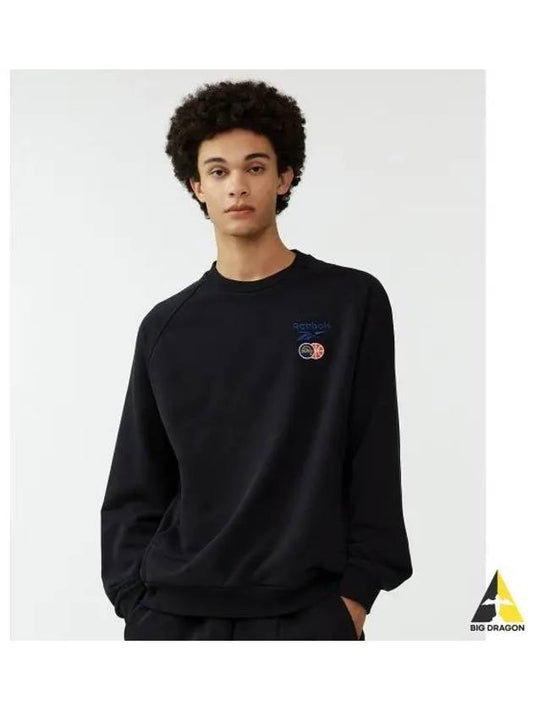 Pump It Up Sweatshirt Black - REEBOK - BALAAN 1