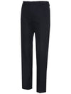 Cigarette Fit Straight Pants Black - AMI - BALAAN 3