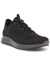 Exostride Low Top Sneakers Black - ECCO - BALAAN 2