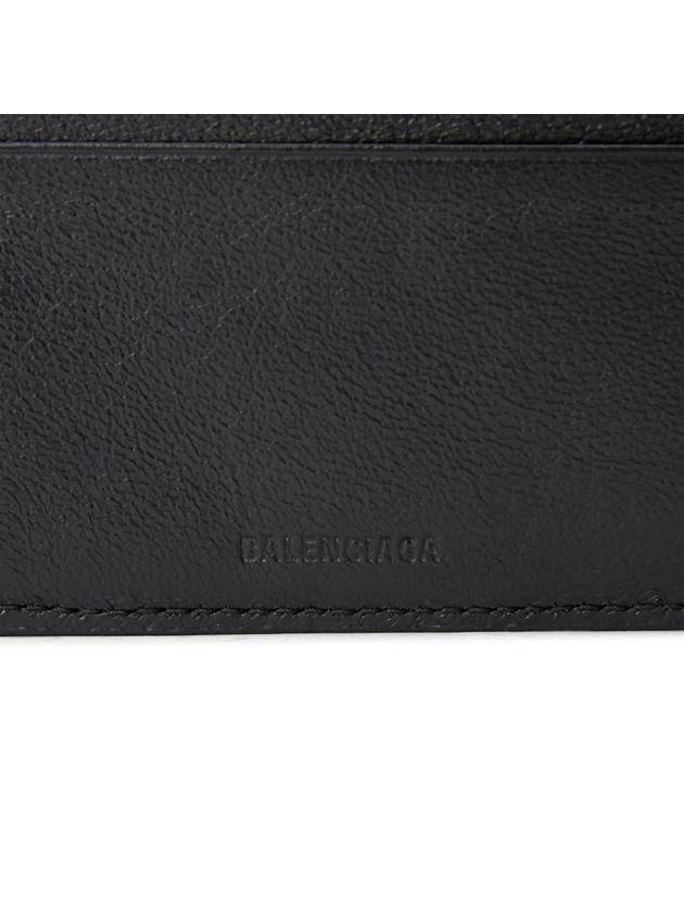 Cash Square Folded Wallet Black - BALENCIAGA - BALAAN 8