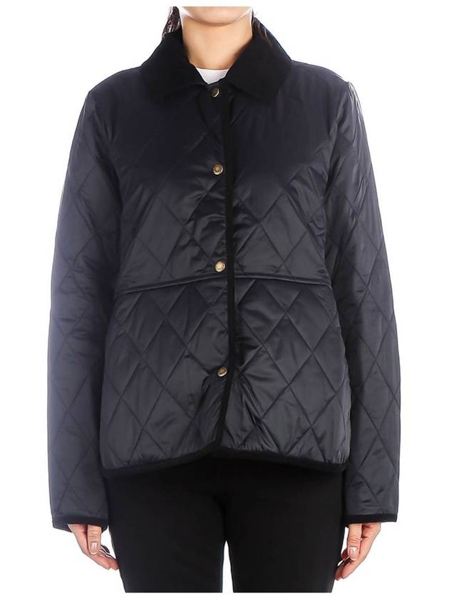 Women's Clydebank Jacket Navy - BARBOUR - BALAAN 2