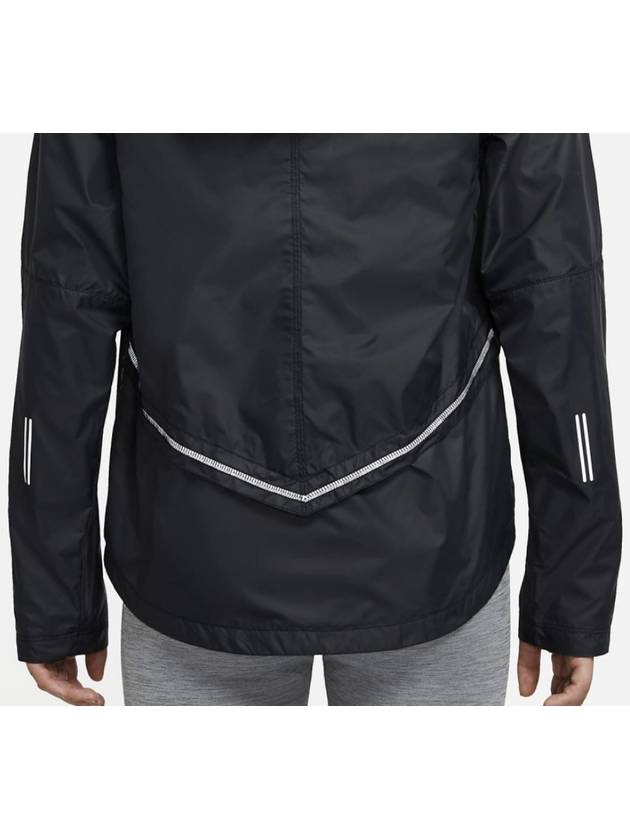 Shield Running Jacket Black - NIKE - BALAAN 7