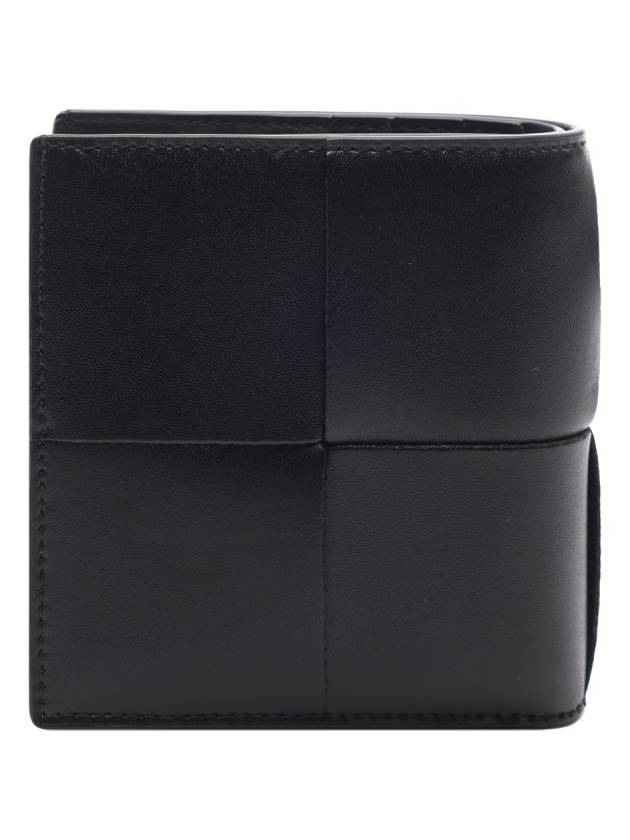 Slim Folder Half Wallet Black - BOTTEGA VENETA - BALAAN 5