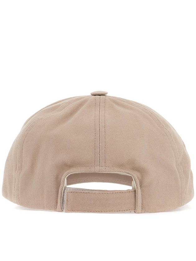 Tyron Logo Cotton Ball Cap Beige - ISABEL MARANT - BALAAN 4