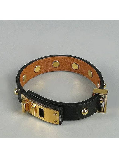 MINI DOG gold stud bracelet - HERMES - BALAAN 1