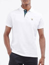 Society Polo Shirt White - BARBOUR - BALAAN 4