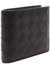 Intrecciato Bifold Half Wallet Fondant - BOTTEGA VENETA - BALAAN 4