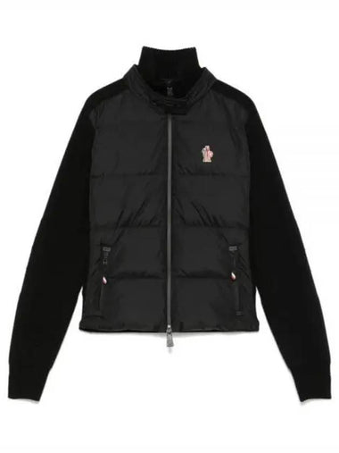 9B00004 M1122 999 Grenoble padded zip up cardigan - MONCLER - BALAAN 1