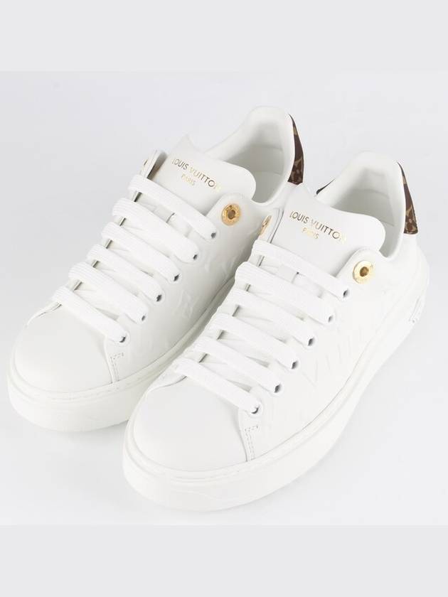 Monogram Time Out Initial Sneakers 35 220 - LOUIS VUITTON - BALAAN 1