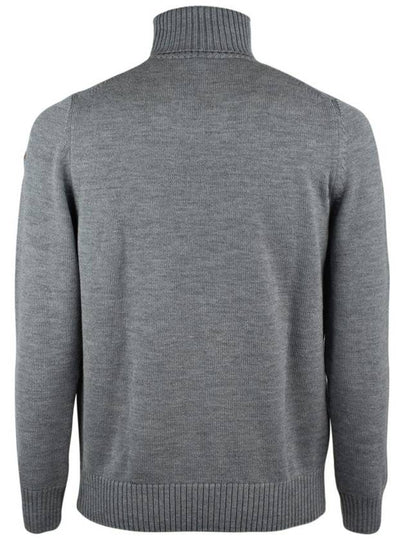 Paul & Shark Grey Wool Turtleneck - PAUL & SHARK - BALAAN 2