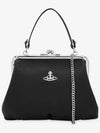 Women s ORB Logo Black Cross Bag 4B010006W S000B N401 - VIVIENNE WESTWOOD - BALAAN 1