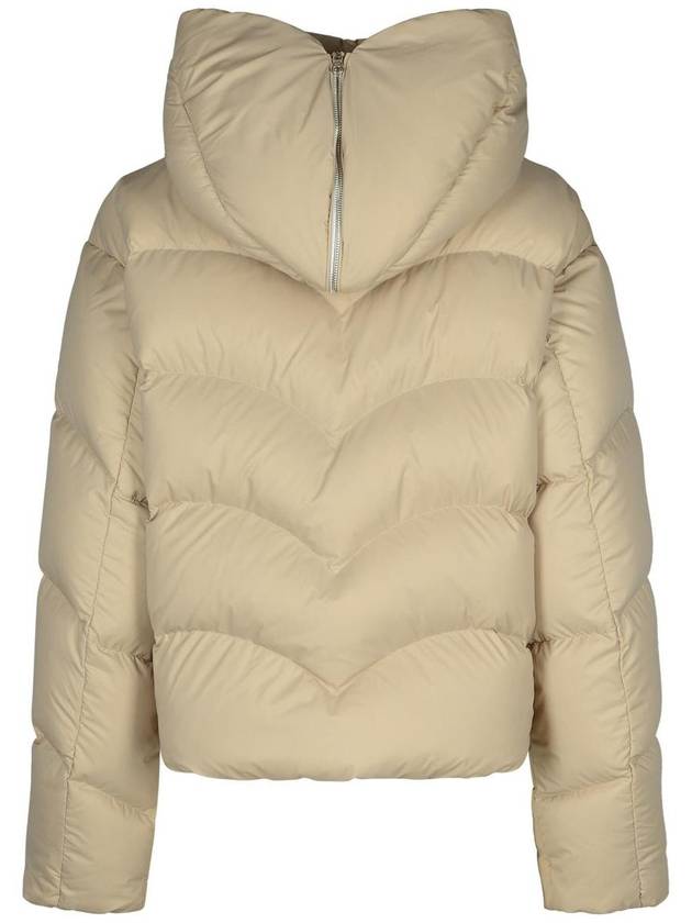 Khrisjoy 'Hug' Beige Polyester Blend Down Jacket - KHRISJOY - BALAAN 3