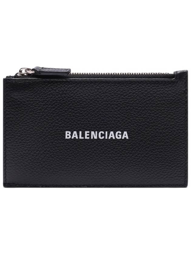 Logo Print Cash Card Wallet Black - BALENCIAGA - BALAAN 2