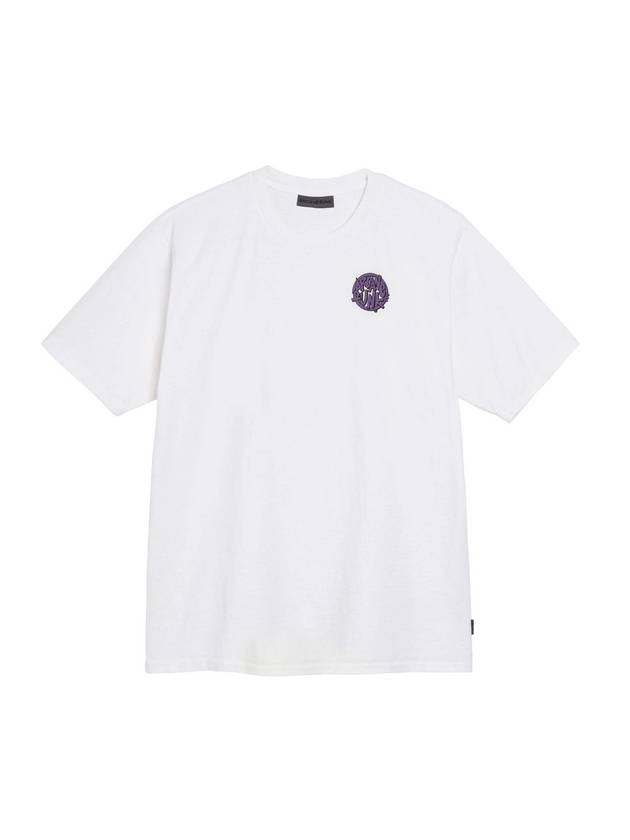 circle logo tee white - ARCANE FUNK - BALAAN 2