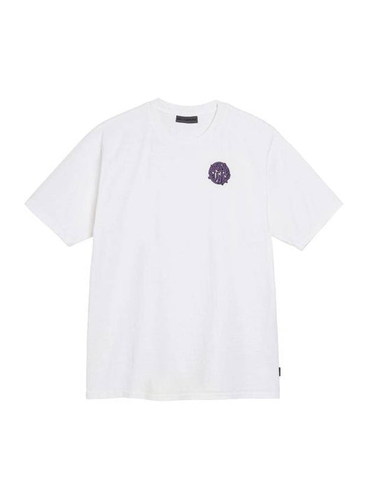 circle logo tee white - ARCANE FUNK - BALAAN 2