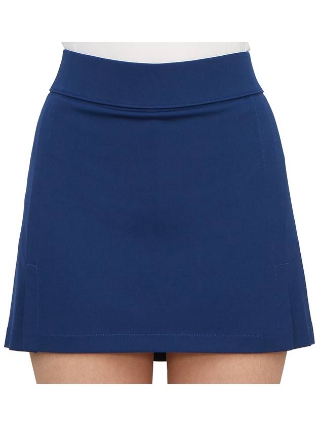 Amelie Golf A Line Skirt Blue - J.LINDEBERG - BALAAN 6