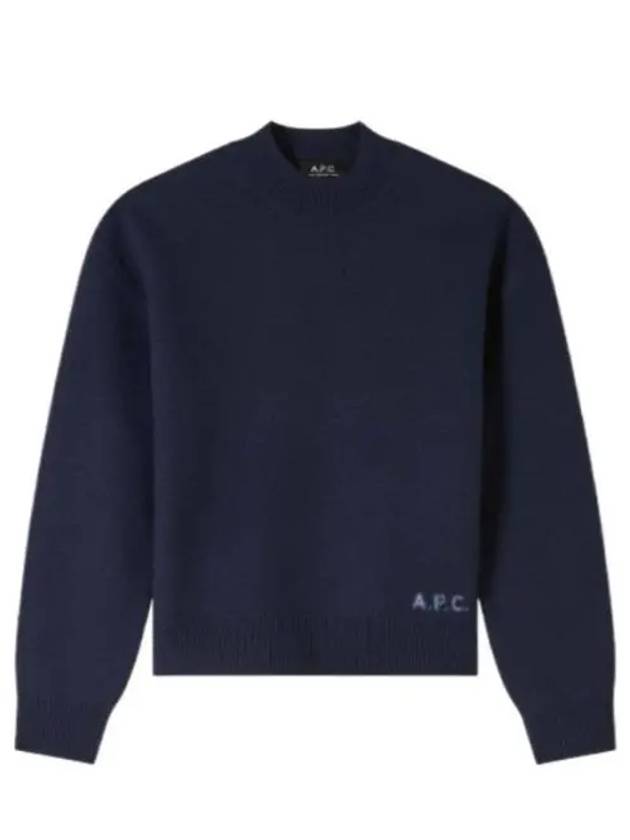 Esther Wool Knit Top Navy - A.P.C. - BALAAN 2