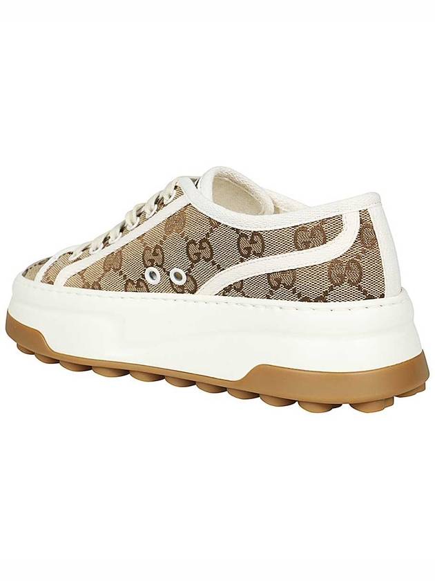 Original GG Canvas Low Top Sneakers Beige - GUCCI - BALAAN 3