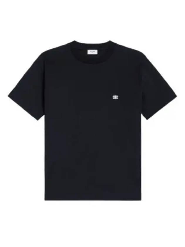 Triomphe Loose Logo Short Sleeve T-Shirt Black - CELINE - BALAAN 2