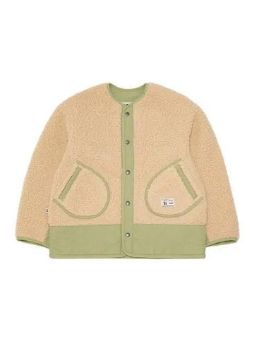 KODAK Brownie Fleece Jacket Women BEIGE - KODO - BALAAN 1