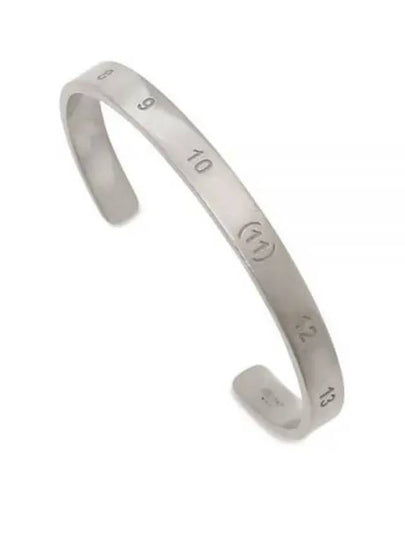 Number Slim Curve Bracelet Silver - MAISON MARGIELA - BALAAN 2