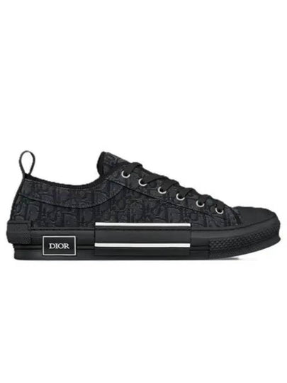 B23 Low Top Sneakers Black - DIOR - BALAAN 2