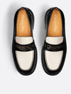 Boy Brushed Calfskin Loafer White Black - DIOR - BALAAN 5