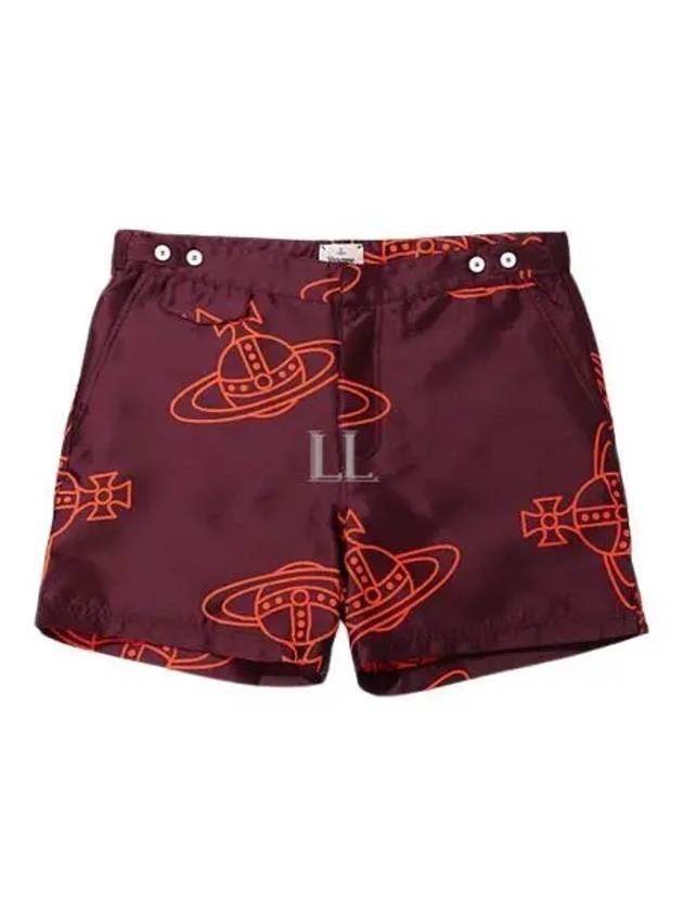 ORB Suiting Classic Boxer Bermuda Shorts Burgundy - VIVIENNE WESTWOOD - BALAAN 2