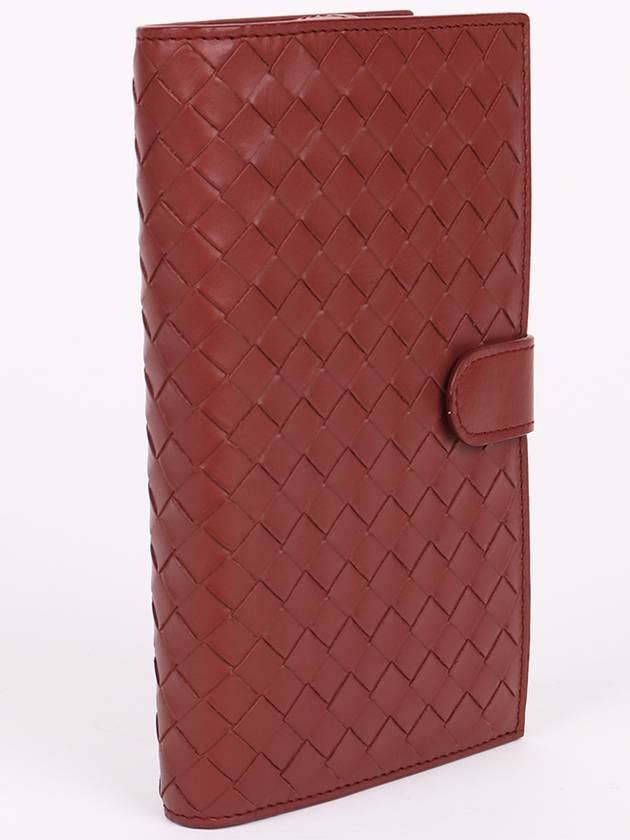 Intrecciato brown mesh long wallet - BOTTEGA VENETA - BALAAN 3