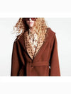 Signature hooded wrap coat 1AFCOV - LOUIS VUITTON - BALAAN 3