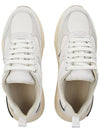 Women's Gancini Low Top Sneakers COSIMINA BIANCO OTT 0765429 - SALVATORE FERRAGAMO - BALAAN 6