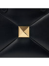 One-Stud Tote Bag Black - VALENTINO - BALAAN 8