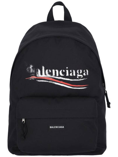 Explorer Logo Backpack Black - BALENCIAGA - BALAAN 2