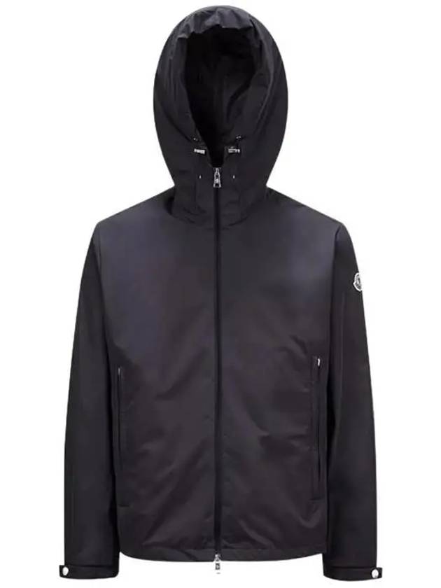 Men s Logo Patch Traversea Windbreaker Hooded Jacket 1A00086 54A91 999 - MONCLER - BALAAN 1