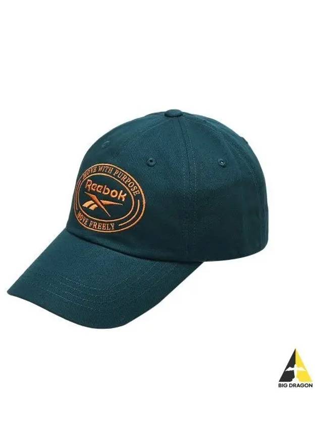 Archive Graphic Ball Cap Green - REEBOK - BALAAN 1