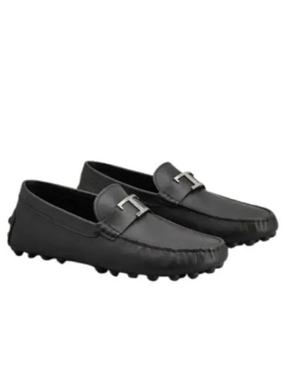 Men's Macro Rubber Driving Shoes Black - TOD'S - BALAAN 2