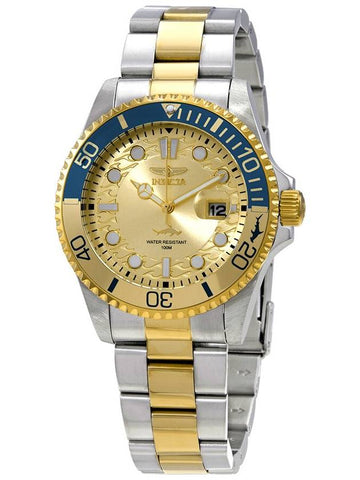 Invicta Pro Diver Quartz Gold Dial Two-tone Men's Watch 30948 - INVICTA - BALAAN 1