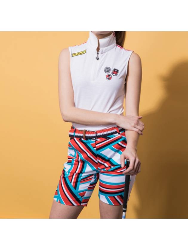 color block half pants - MFS GOLFWEAR - BALAAN 3