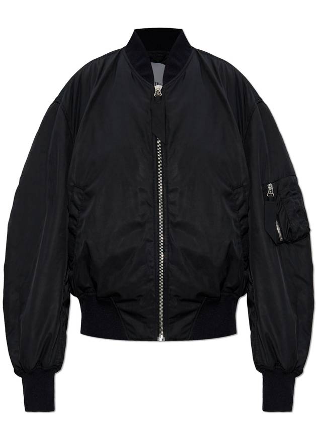 The Attico Bomber Jacket, Women's, Black - THE ATTICO - BALAAN 1