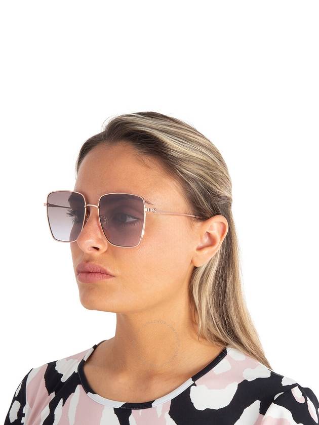 Moschino Pink Gradient Square Ladies Sunglasses MOS072/G/S 0DDB/QR 59 - MOSCHINO - BALAAN 2