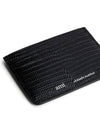 lettering card wallet black - AMI - BALAAN 3