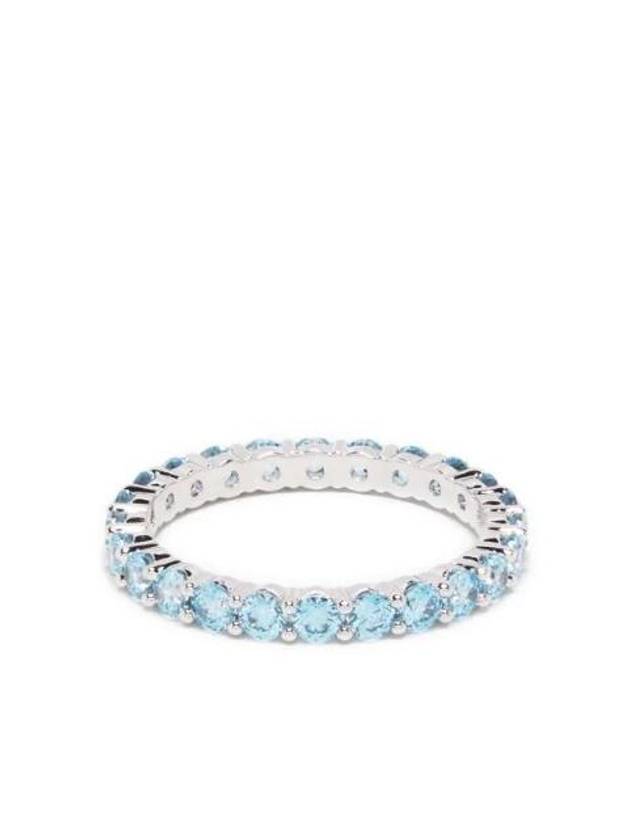 Matrix Vitore Ring Silver Blue - SWAROVSKI - BALAAN 1