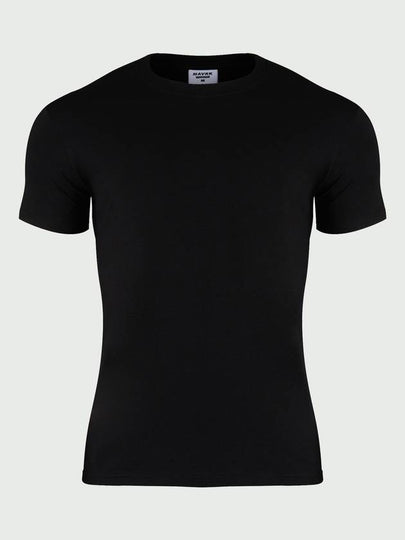 Unisex Slim Wide Plain Muscle Fit T-Shirt Black - MAVRK - BALAAN 2