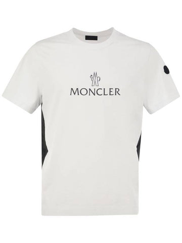 Cotton logo T-shirt - MONCLER - BALAAN 1