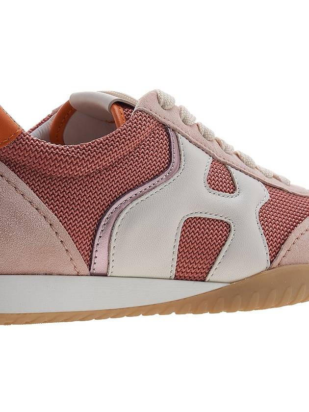 Women's OlympiaN Z Low Top Sneakers Pink - HOGAN - BALAAN.