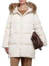 Weekend Novella Raccoon Fur Padding Cream 54960393 000 - MAX MARA - BALAAN 3