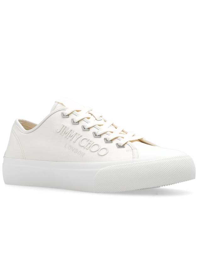 Jimmy Choo ‘Palma’ Sneakers, Men's, Cream - JIMMY CHOO - BALAAN 4