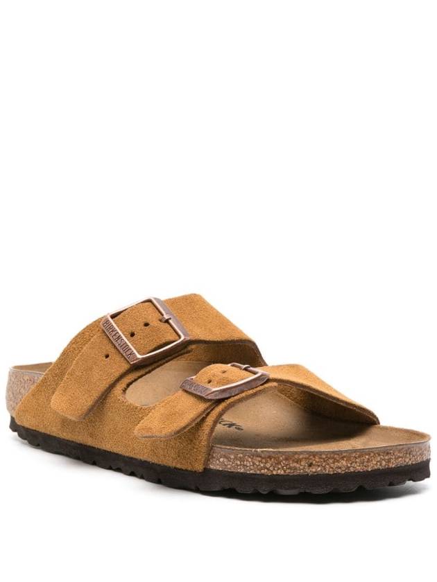 Birkenstock Sandals Leather Brown - BIRKENSTOCK - BALAAN 2