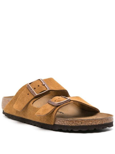 Birkenstock Sandals Leather Brown - BIRKENSTOCK - BALAAN 2