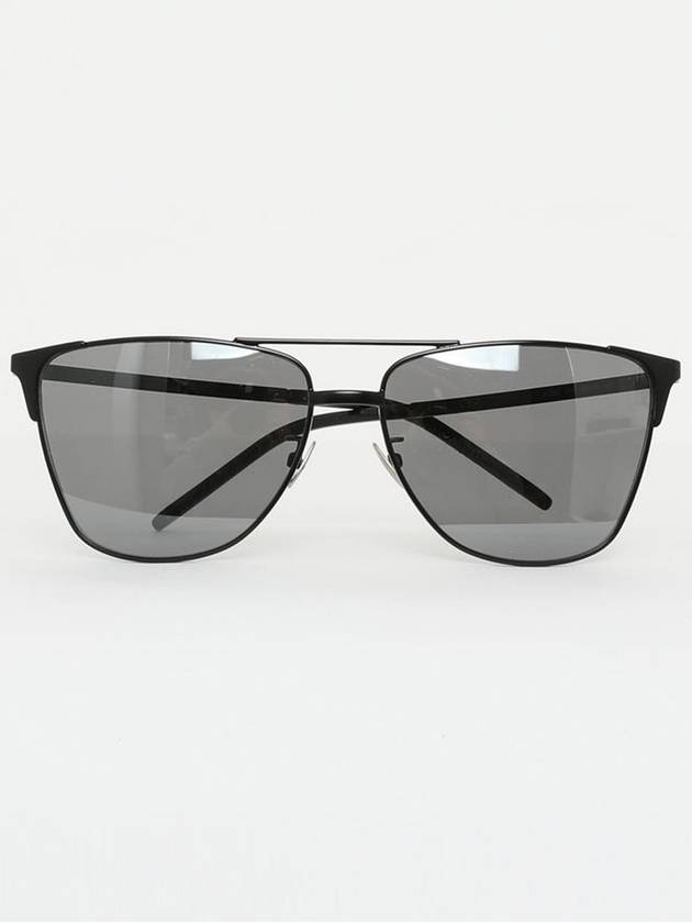 Eyewear Aviator Metal Sunglasses Black - SAINT LAURENT - BALAAN 1